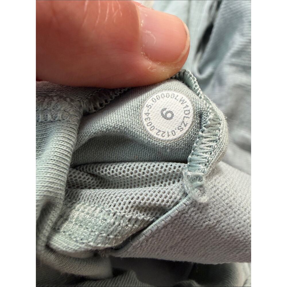 Lululemon Ribbed Micro-Modal Tank Top Silver Blue - Picture 5 of 5